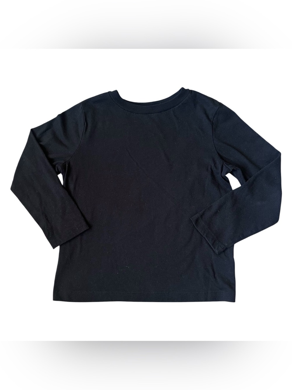 Old Navy Size XS 5 Boys Black tee long sleeve shirt